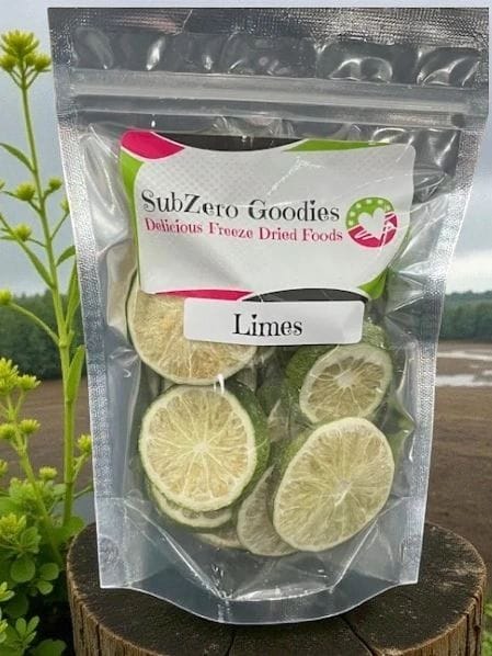 Citrus Shock — Freeze-Dried Lime Slices